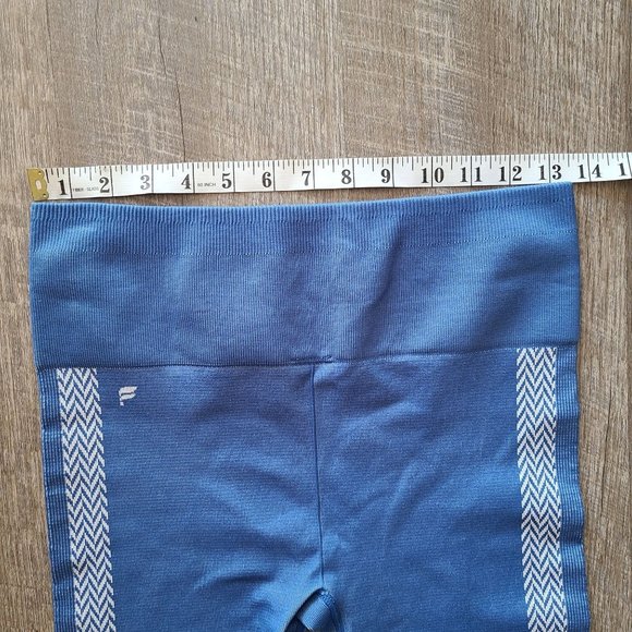 Fabletics Seamless High-Waisted Check Leggings Size S - Picture 9 of 11